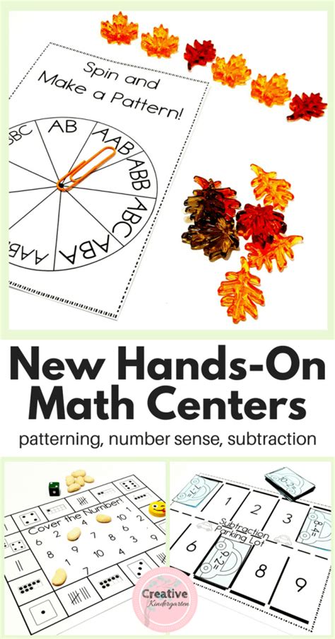 New Hands On Math Centers Creative Kindergarten Math On The Spot Kindergarten - Math On The Spot Kindergarten