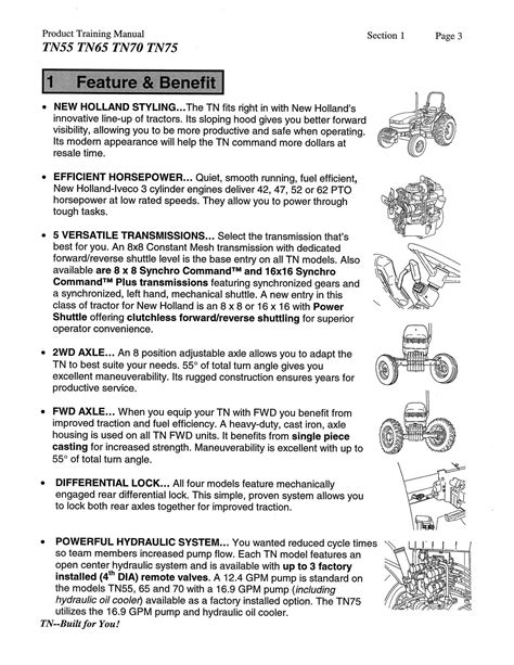 new holland tn75d fault code