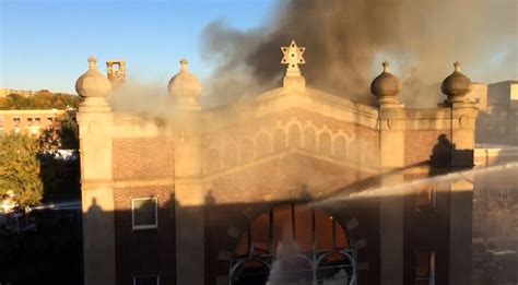 new jersey synagogue fire