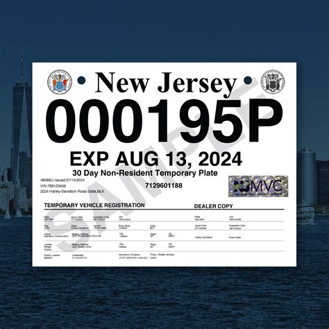 new jersey temp