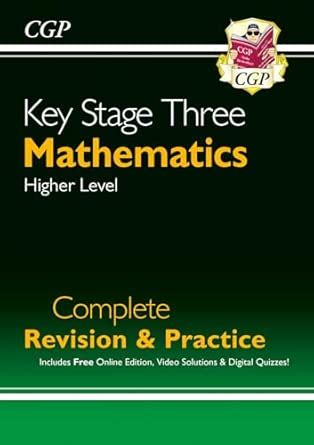 New K S3 Maths Complete Study And Practice (with Online Edition) ( C G P K S3 Maths)
