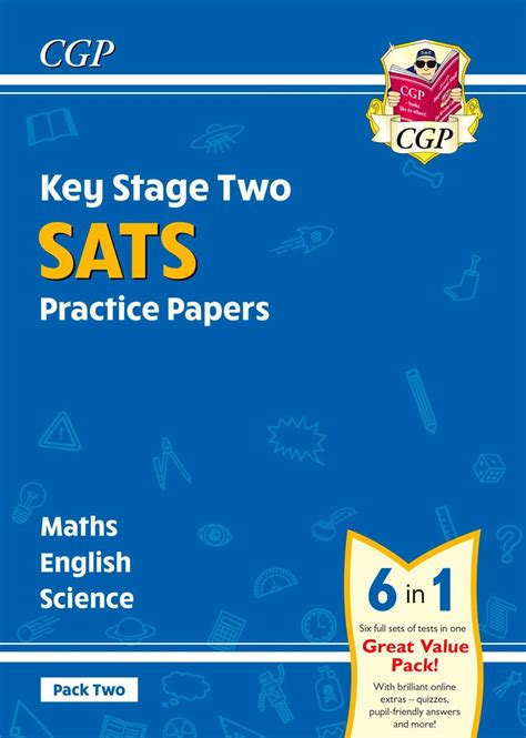 New Ks2 Complete Sats Practice Papers Pack Science Maths English For The 2018 Tests Pack 1 Cgp Ks2 Sats Practice Papers