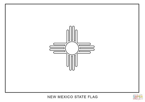 New Mexico Flag Coloring Page A Free Travel Flag Of Mexico Coloring Page - Flag Of Mexico Coloring Page