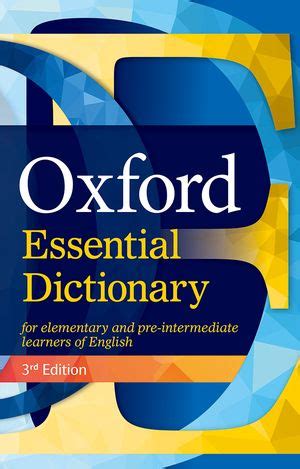 New Oxford Essential Dictionary