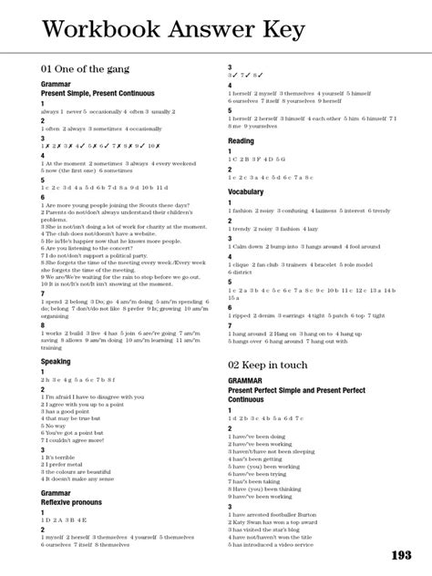 new success intermediate workbook answers