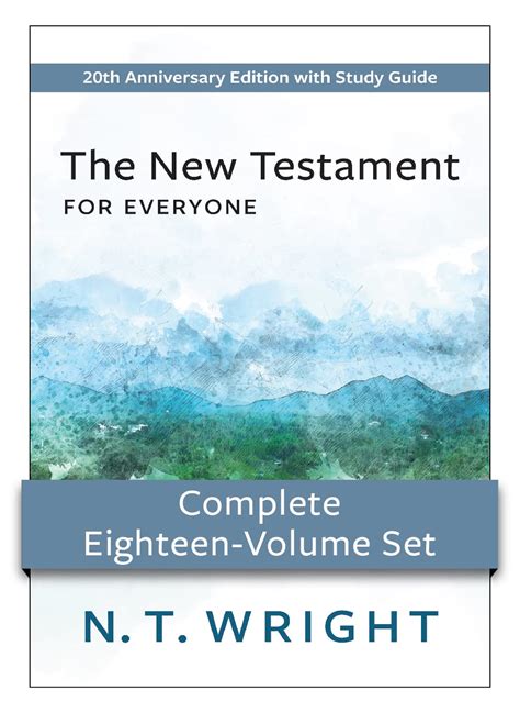 New Testament For Everyone Set 18 Volumes The New Testament For Everyone