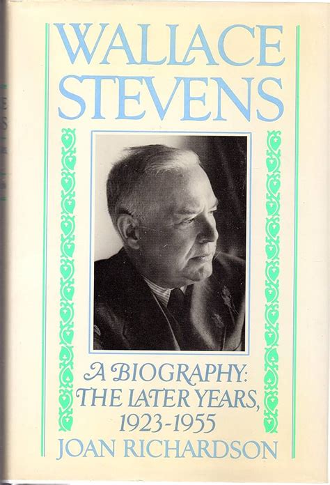 new wallace stevens biography