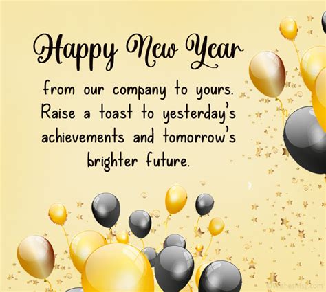 new year wishes for clients