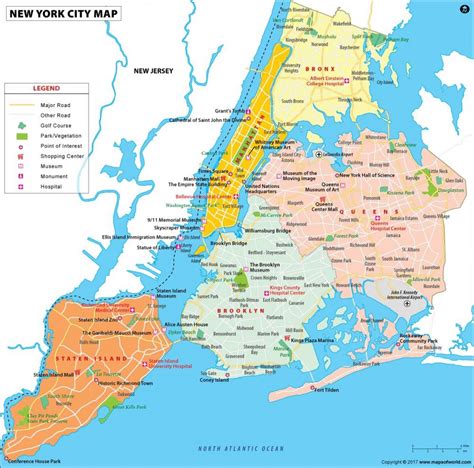 new york map