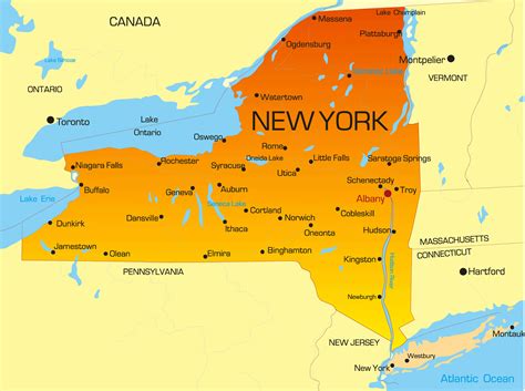 new york state map