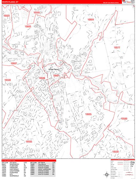 new york white plains zip code