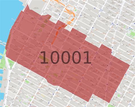 new york zip code 10001