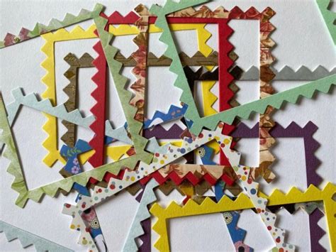 New Zig Zag Die Cuts And Embellishments Stampartpapel Cutting Zig Zag Lines - Cutting Zig Zag Lines