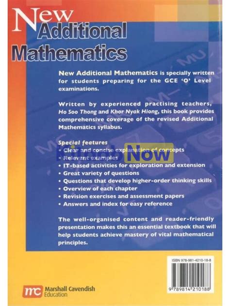 Download New Additional Mathematics Solutions 