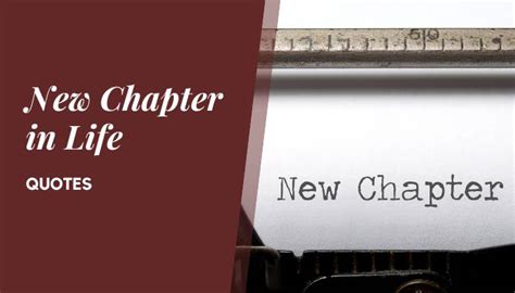 Read New Chapter In Your Life 