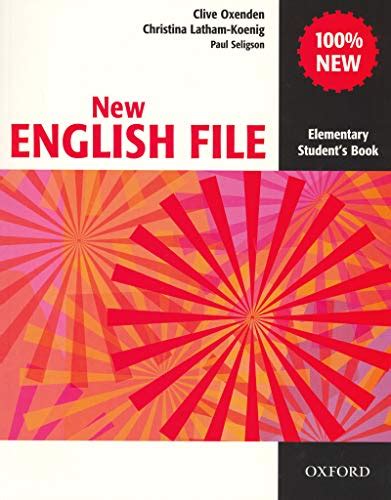 Read Online New English File Elementary Students Book Six Level General English Course For Adults Students Book Elementary Level 