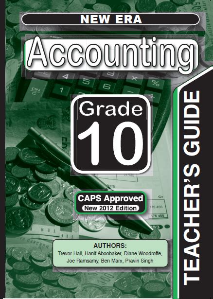Read Online New Era Gr 10 Accounting Teachers Guide 