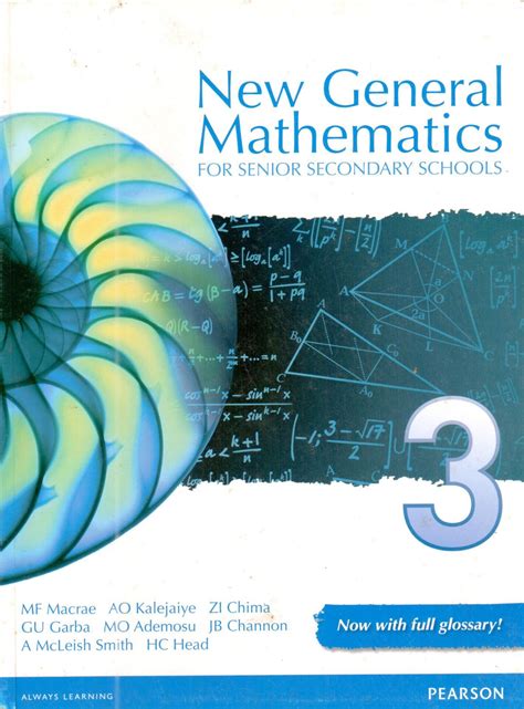 Full Download New General Mathematics For Senior Secondary Schools Students Book 3 Students Book 3 