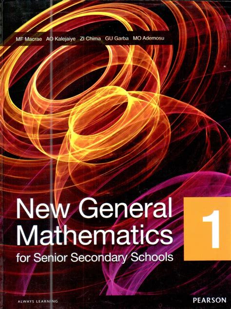Download New General Mathematics For Ss1 Answers 