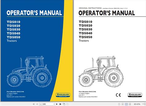 Download New Holland Owners Manual 