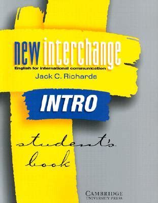 Download New Interchange Intro Students Book Jack C Richards 