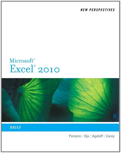 Download New Perspectives Microsoft Excel 2010 Study Guide 
