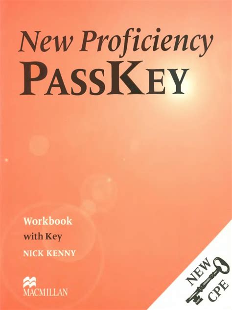 Read Online New Proficiency Passkey Workbook File Type Pdf 