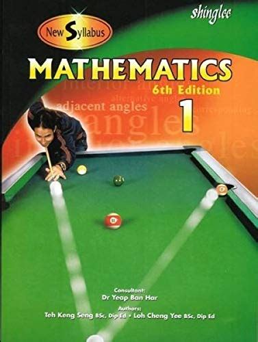 Read Online New Syllabus Mathematics 6Th Edition 1 Workbook 