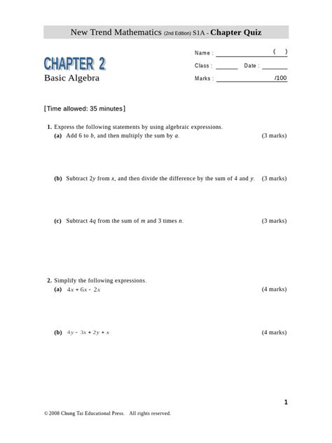 Read New Trend Mathematics Chapter 