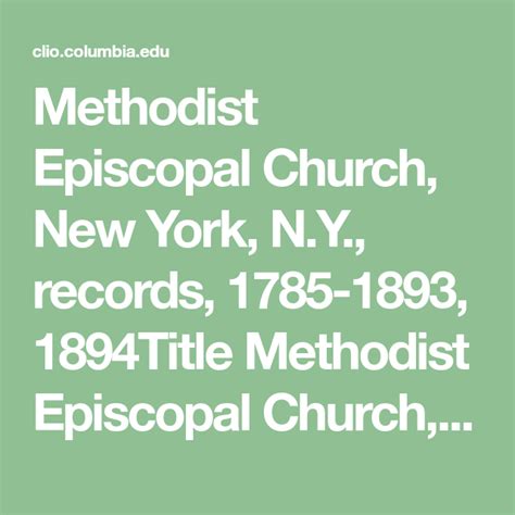 Full Download New York City Methodist Marriages 1785 1893 2 Volume Set 