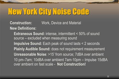 Full Download New York City Noise Code 