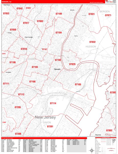 newark new jersey zip code
