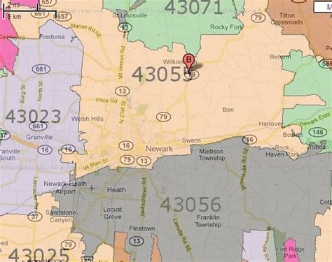 newark ohio zip code