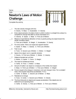 Newton X27 S Laws Review With Answers The Laws Of Motion Worksheet Answers - Laws Of Motion Worksheet Answers