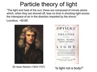 Read Online Newton And Lucretius Some Overlooked Parallels 