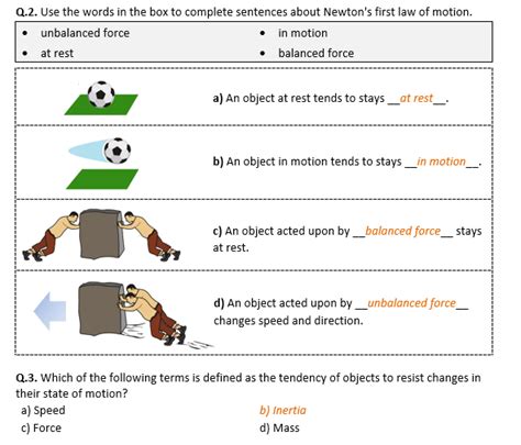 Newtonu0027s Laws Of Motion Worksheets Easy Teacher Worksheets Newton S 2nd Law Worksheet - Newton's 2nd Law Worksheet
