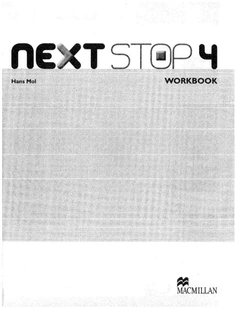 Download Next Stop 4 Workbook 