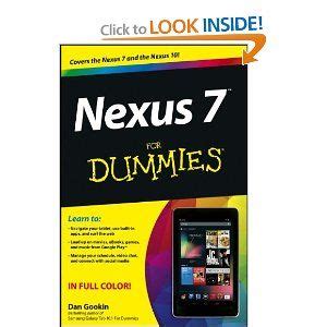 Nexus 7 For Dummies ( Google Tablet)