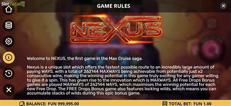 nexus gaming nexus slot