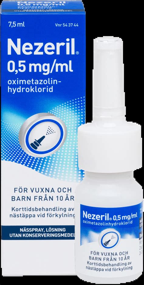nezeril nässpray