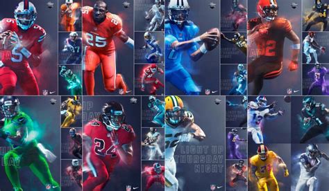 nfl rush colors
