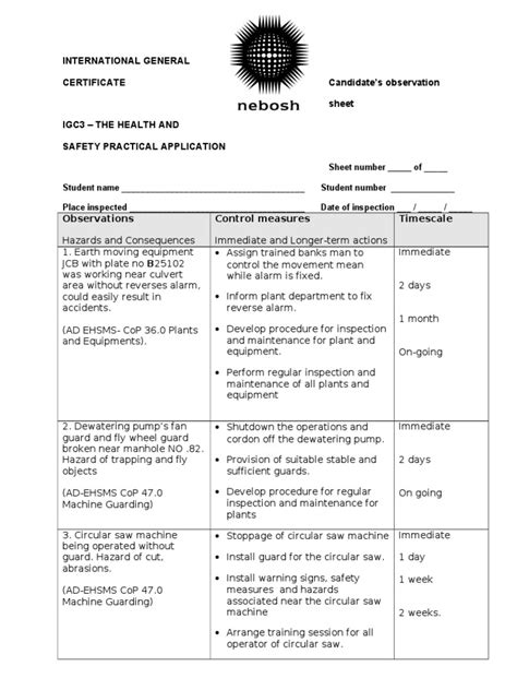 Read Online Ngc3 Practical Report Examples 