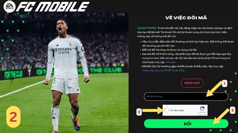 nhập code fc mobile | Tng hp code FC Mobile mi nht