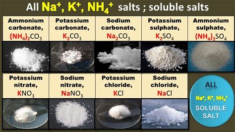 nh4oh chemistry name for salt