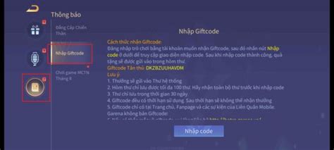 nhap code lq | Cch nhp Giftcode H tr Garena