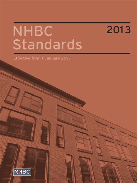 Nhbc Standards 2013