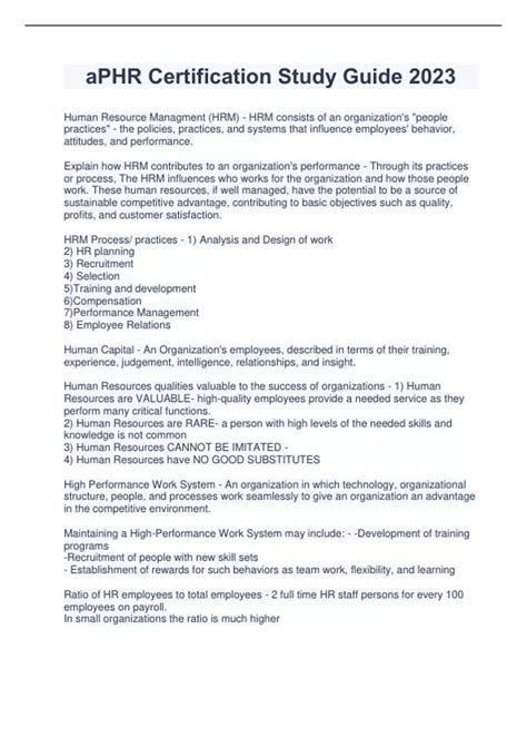 Nhe Certification Study Guide