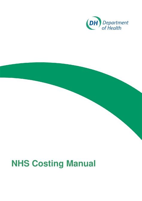 Full Download Nhs Costing Manual Gov 