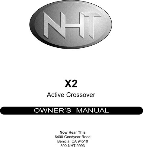 Read Nht Sc2 User Guide 