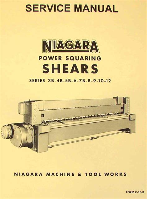 Download Niagara Metal Shear Manuals A 3 1 2 